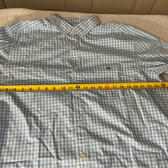 Vineyard Vines Classic Fit Tucker Shirt Button Down Men’s XL - Blue Check - Picture 10 of 10